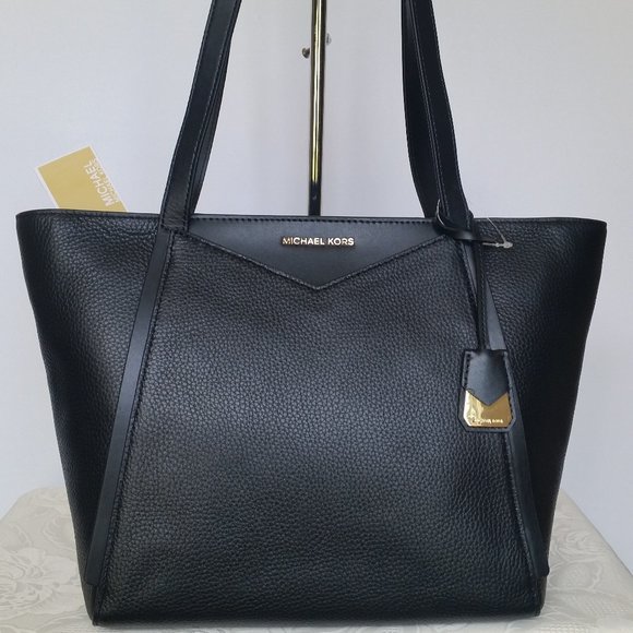 MICHAEL KORS Whitney Small Top Zip Leather Tote - Picture 3 of 16